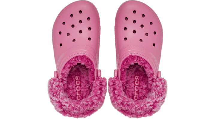 Crocs Classic Fleece Lined Clogs Kinder Quiet Rose 212856-1BE