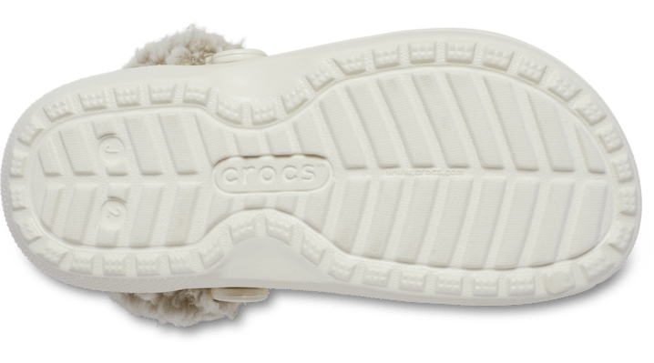 Crocs Classic Fleece Lined Clogs Kinder Summit White 212856-2MD