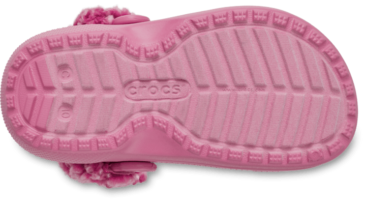 Crocs Toddler Classic Fleece Lined Clogs Kinder Quiet Rose 212857-1BE
