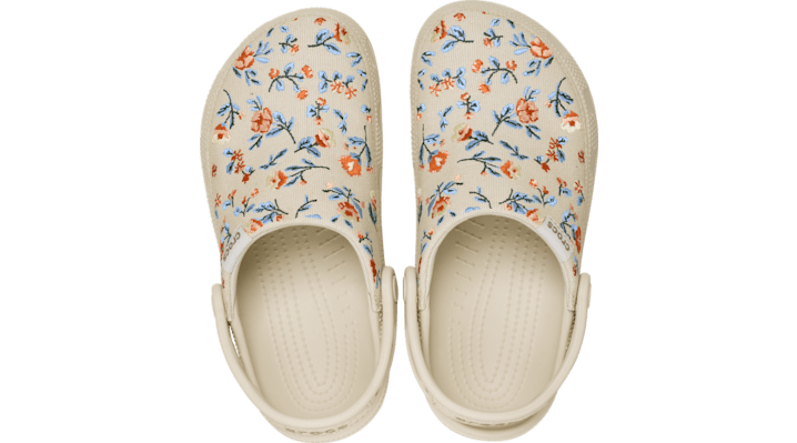 Crocs Classic Crafted Floral Clogs Frappé 212878-2MC
