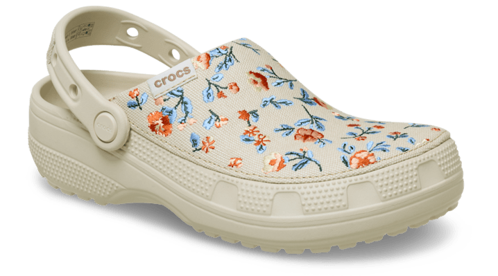 Crocs Classic Crafted Floral Clogs Frappé 212878-2MC