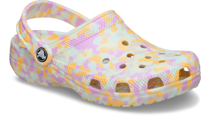 Crocs Classic Glow Confetti Clogs Kinder Multi Glow 213251-9JY