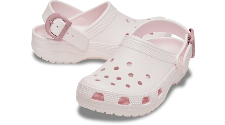 Crocs Classic Enamel Buckle Clogs Bubble Ice 213347-7DF