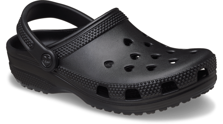 Crocs Classic Hearts Cut Out Clogs Black 213441-001