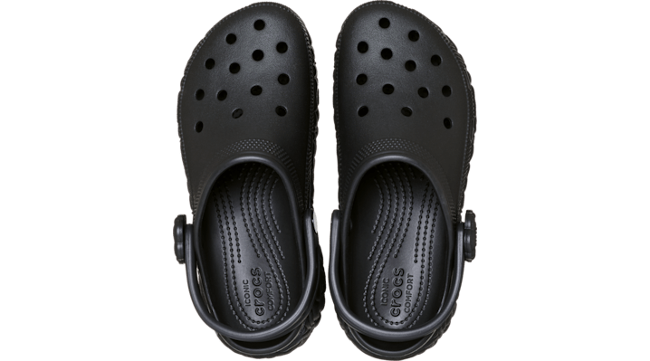 Crocs Classic Platform Bloom Clogs Black 213447-001