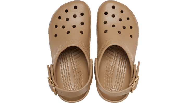 Crocs Classic Metallic Buckle Clogs Sepia 213543-2EY