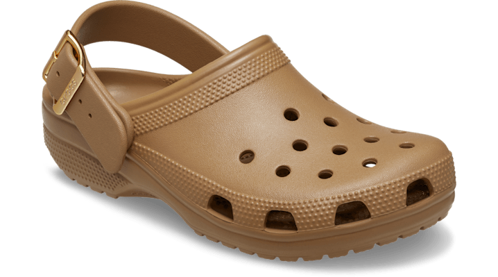 Crocs Classic Metallic Buckle Clogs Sepia 213543-2EY