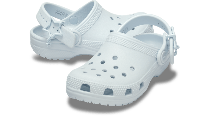 Crocs Classic Star Buckle Clogs Kinder Sky Ice 213941-5EW