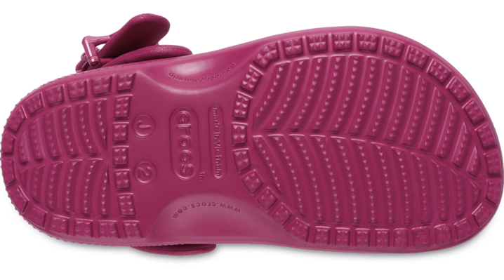 Crocs Classic Star Buckle Clogs Kinder Royal Pink 213941-7DQ