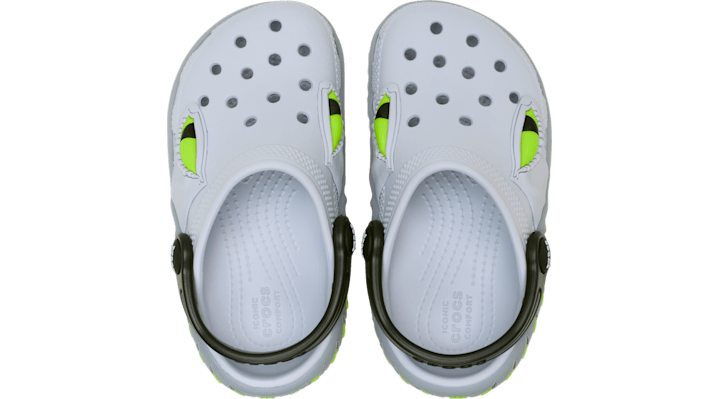 Crocs Toddlers Classic Creature Lights Clogs Kinder Steel 213959-1IS