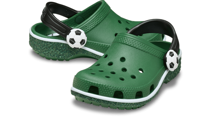 Crocs Toddlers Classic Soccer Turf Clogs Kinder Turf Green 213962-2CZ