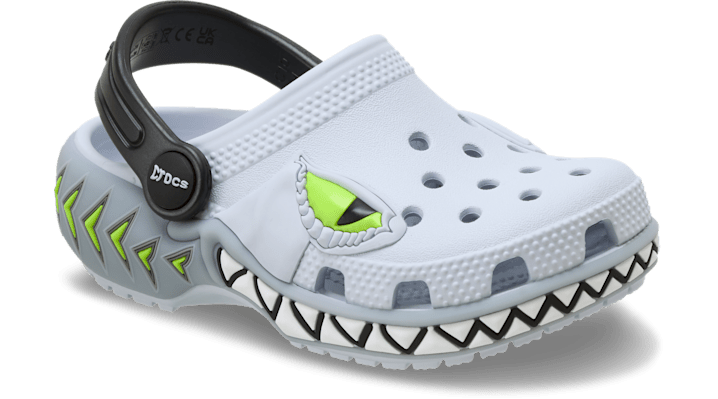 Crocs Toddlers Classic Creature Lights Clogs Kinder Steel 213959-1IS