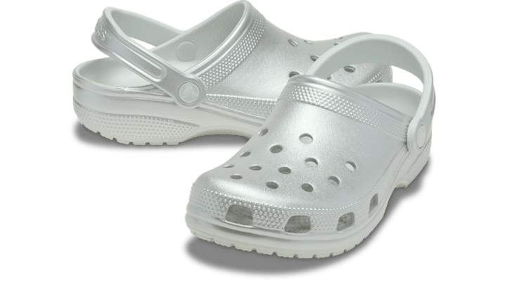 Crocs Classic Tinted Metallic Clogs Moonlight 214010-1NK