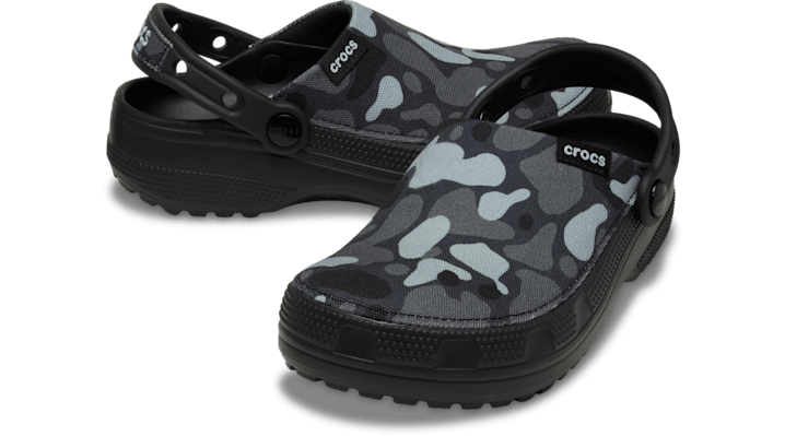 Crocs Crafted Camo Clogs Black 214046-001