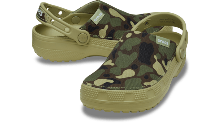 Crocs Crafted Camo Clogs Tac Green 214046-3DD