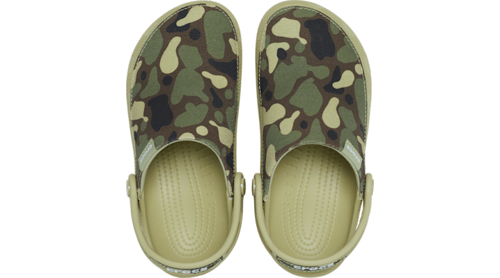 Crocs Crafted Camo Clogs Tac Green 214046-3DD