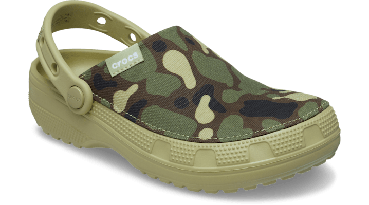 Crocs Crafted Camo Clogs Tac Green 214046-3DD