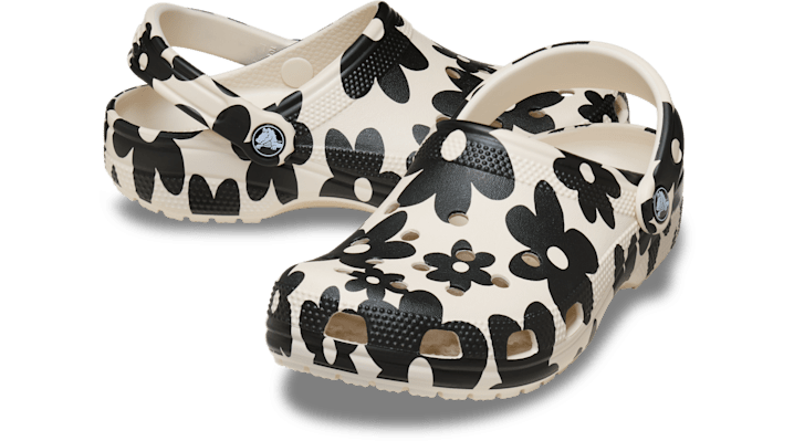 Crocs Classic Pop Petals Clogs Summit White 214090-2MT