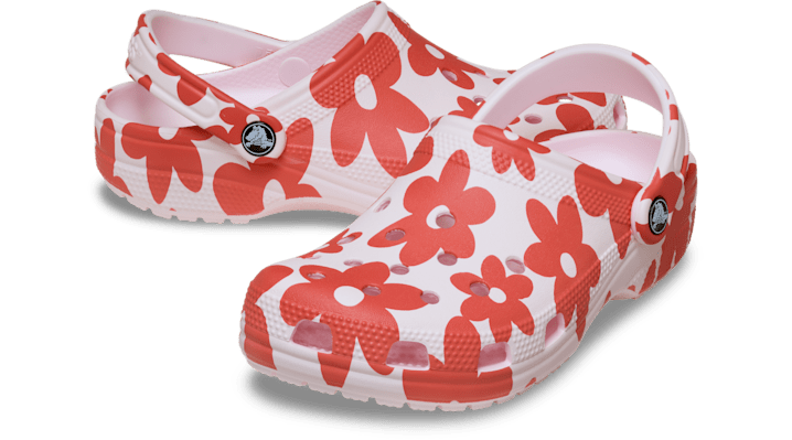 Crocs Classic Pop Petals Clogs Bubble Ice 214090-7EQ