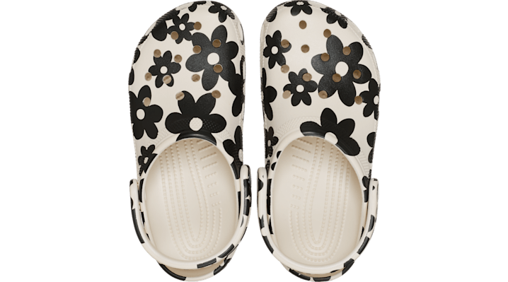 Crocs Classic Pop Petals Clogs Summit White 214090-2MT
