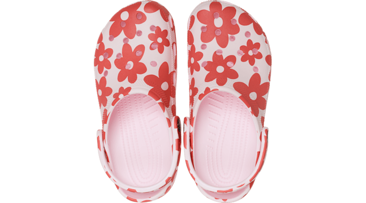 Crocs Classic Pop Petals Clogs Bubble Ice 214090-7EQ