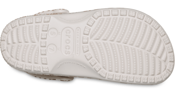Crocs Classic Pop Animal Clogs Cocoa Crème 214153-2PL