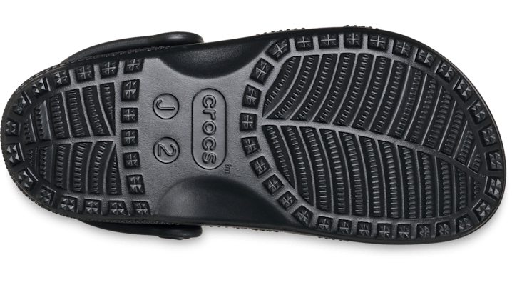 Crocs Classic Hearts Cut Out Clogs Kinder Black 214206-001