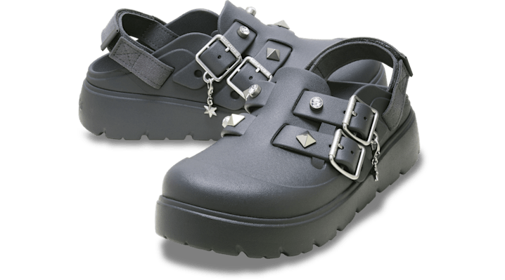 Crocs Loaferette Star Studded Clogs Carbon 214212-0YK