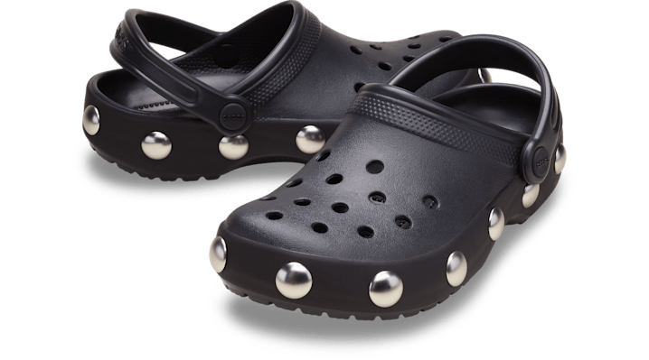 Crocs Classic Big Studded Clogs Black 214236-001