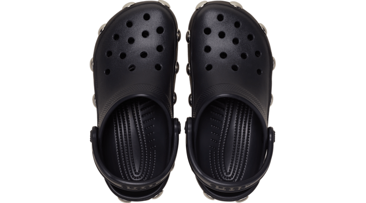 Crocs Classic Big Studded Clogs Black 214236-001