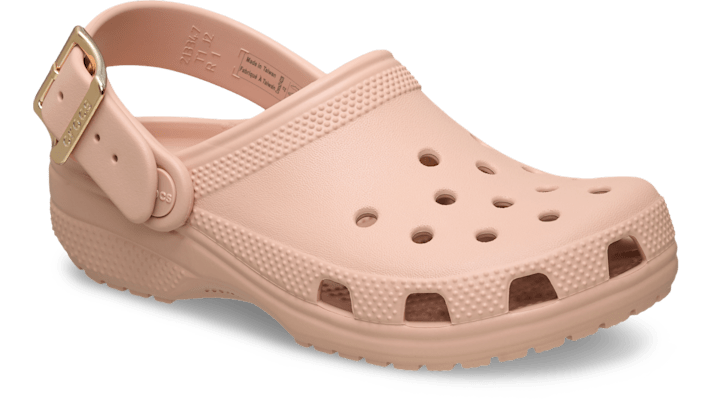 Crocs Classic Metallic Buckle Clogs Kinder Blush 214228-684