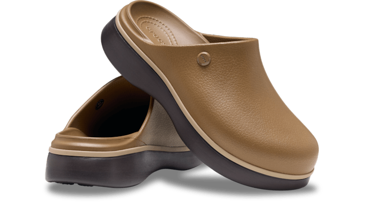 Crocs Dylan Notched Clogs Sepia 214273-2EZ