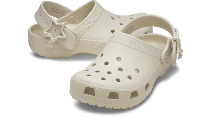 Crocs Toddlers Classic Star Buckle Clogs Kinder Frappé 214369-2MC