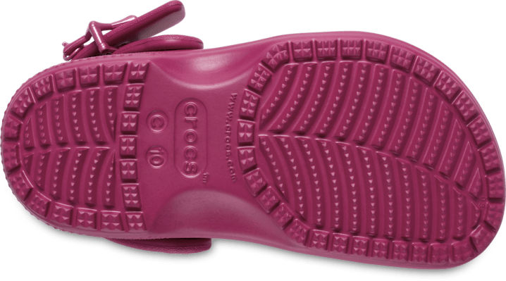 Crocs Toddlers Classic Star Buckle Clogs Kinder Royal Pink 214369-7DQ