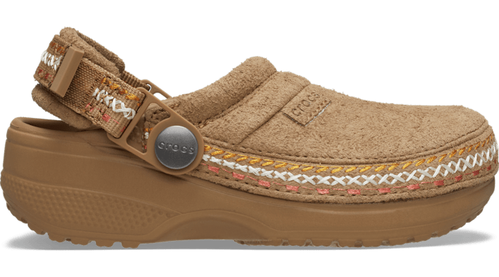 Crocs Crafted Vegan Suede Stitch Clogs 'Sepia' 213988-2EY