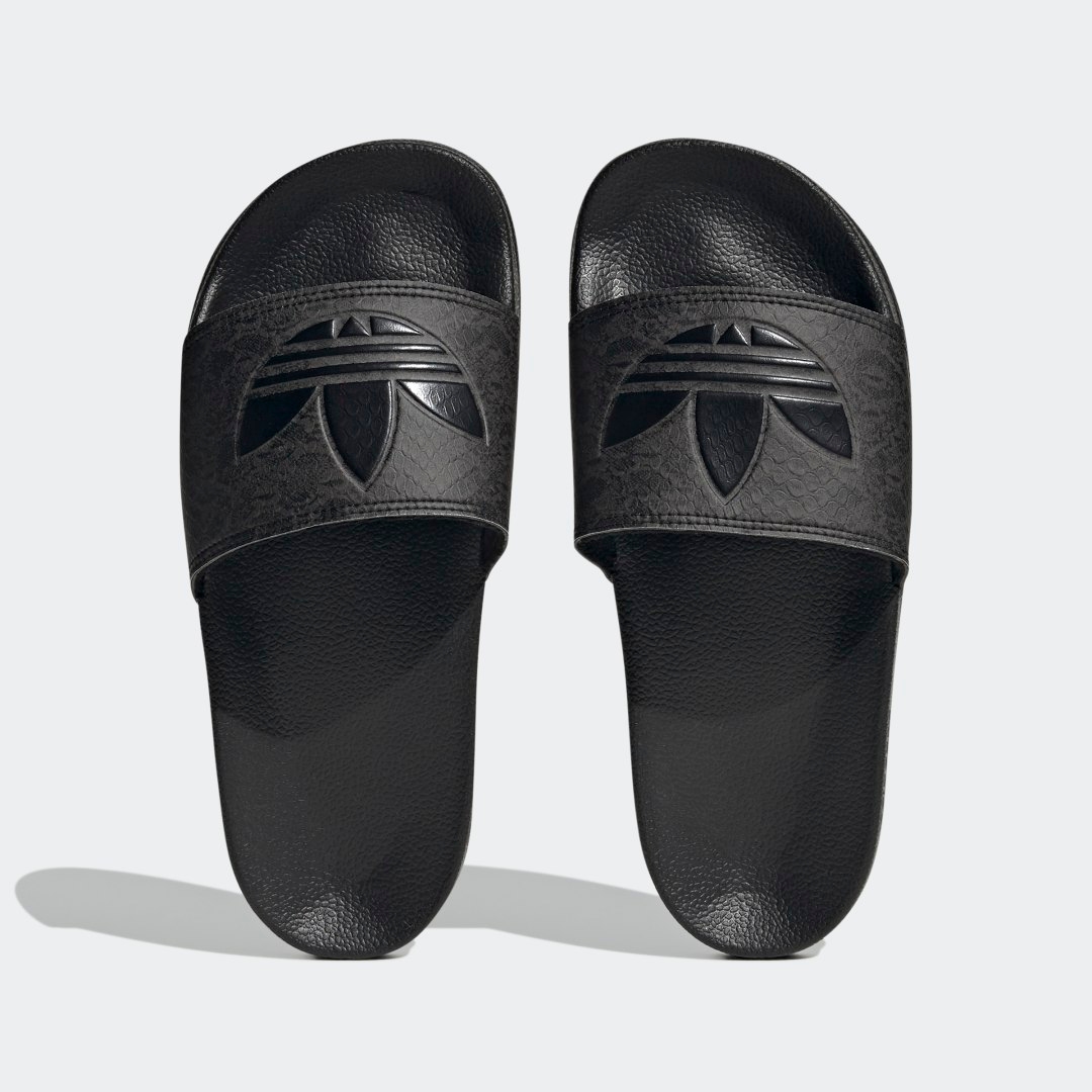 adidas Wmns Adilette Lite Slide 'Snakeskin - Black' HQ4455