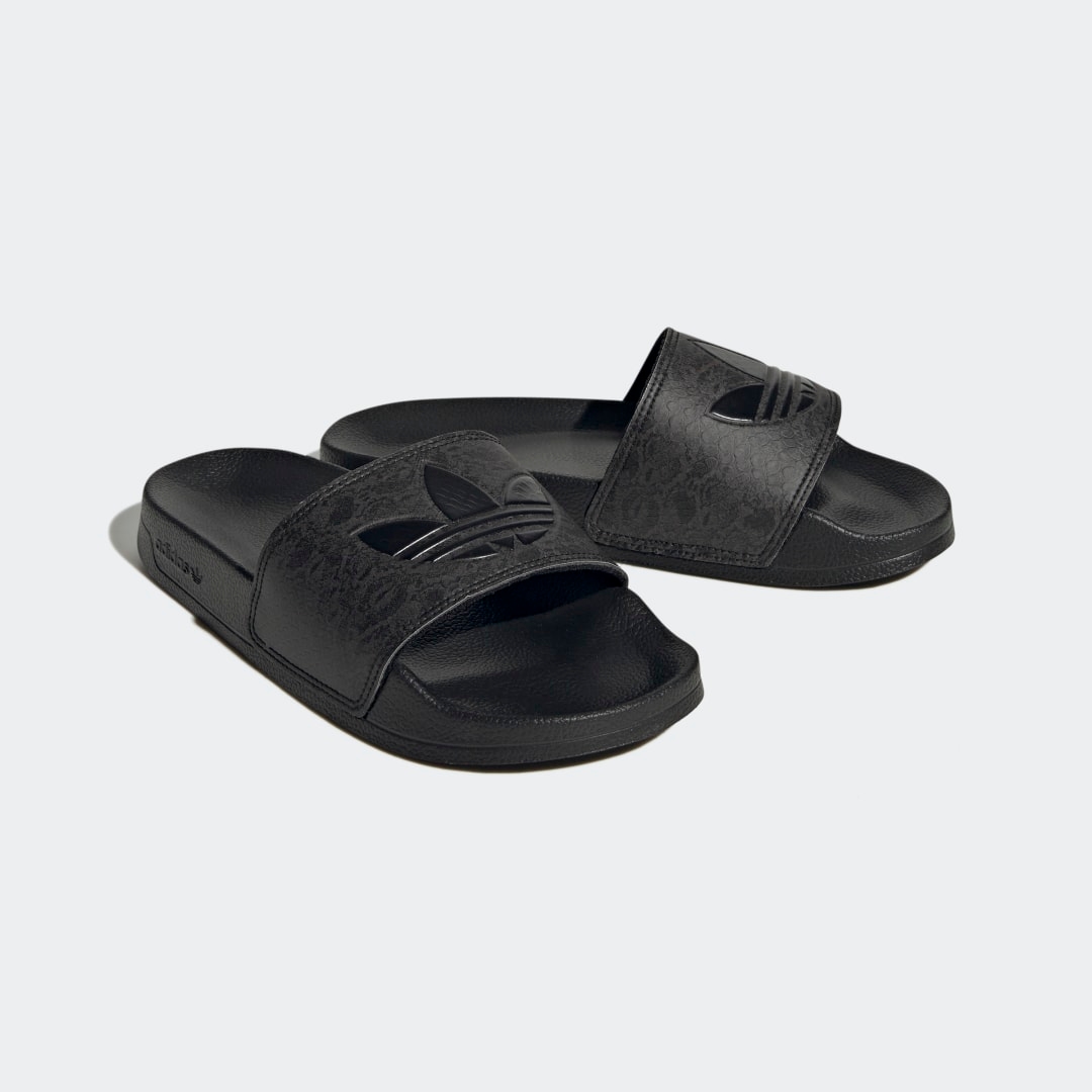 adidas Wmns Adilette Lite Slide 'Snakeskin - Black' HQ4455