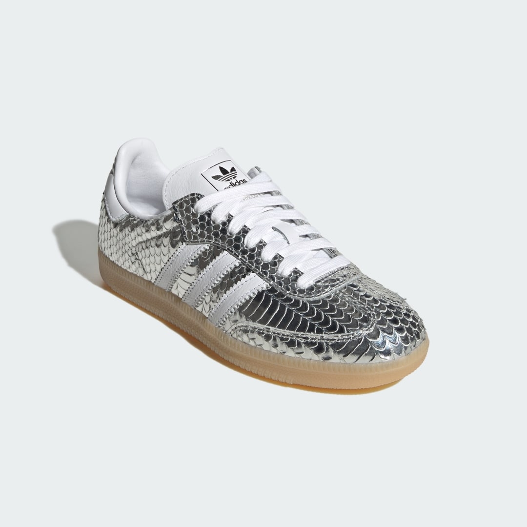 adidas Samba WMNS 'Silver Snakeskin' IH9016