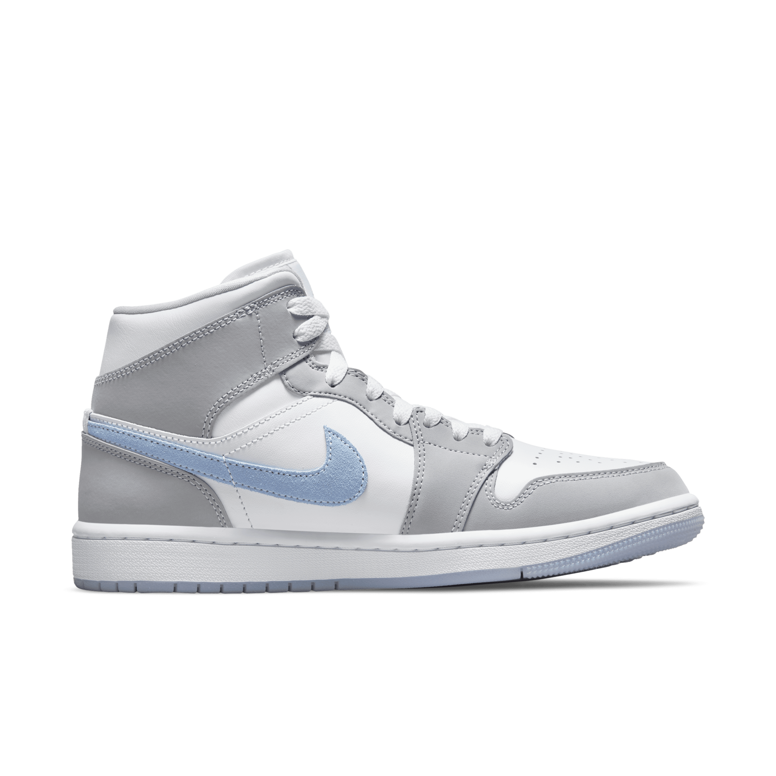 Air Jordan 1 Mid 'Grey Blue' BQ6472-105