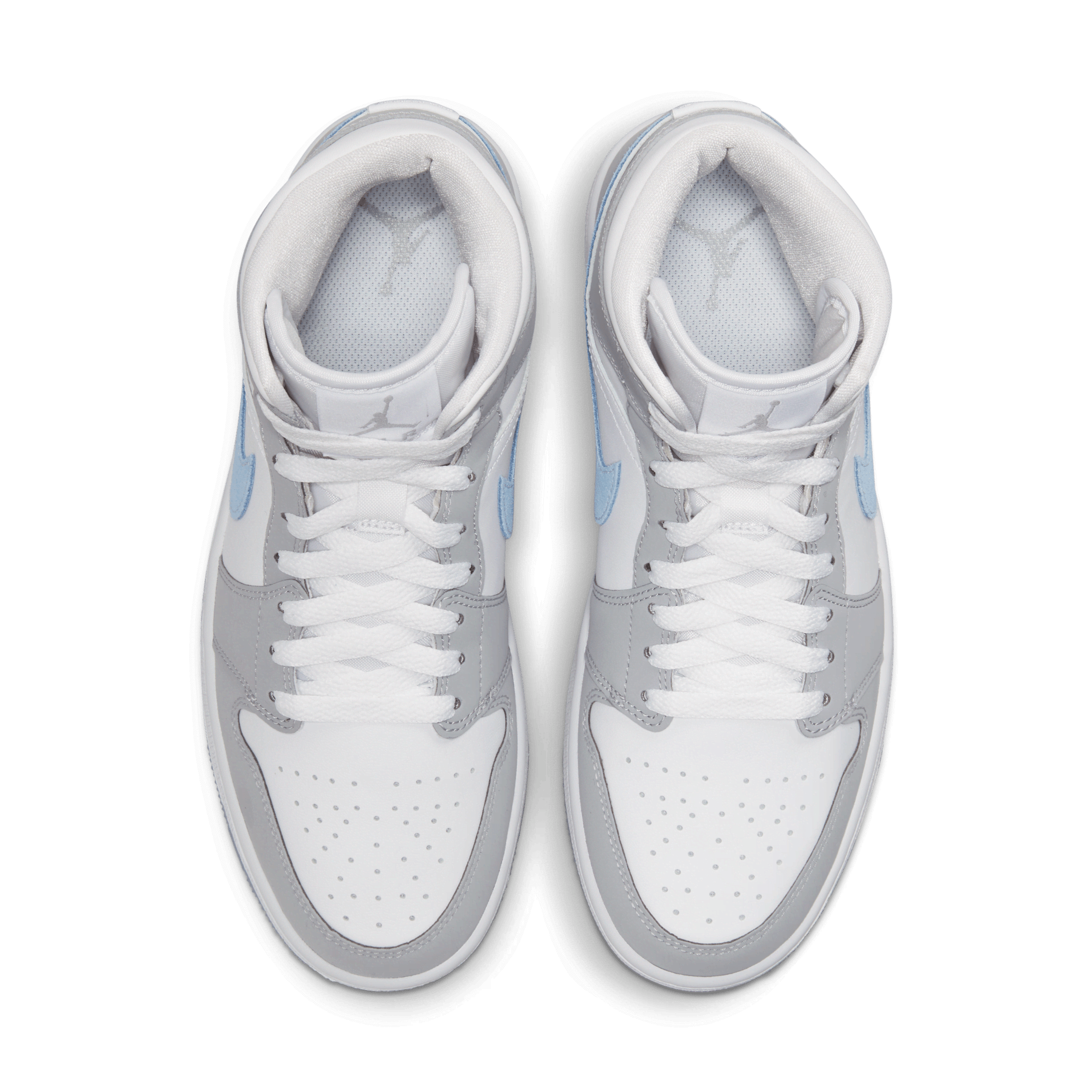 Air Jordan 1 Mid 'Grey Blue' BQ6472-105
