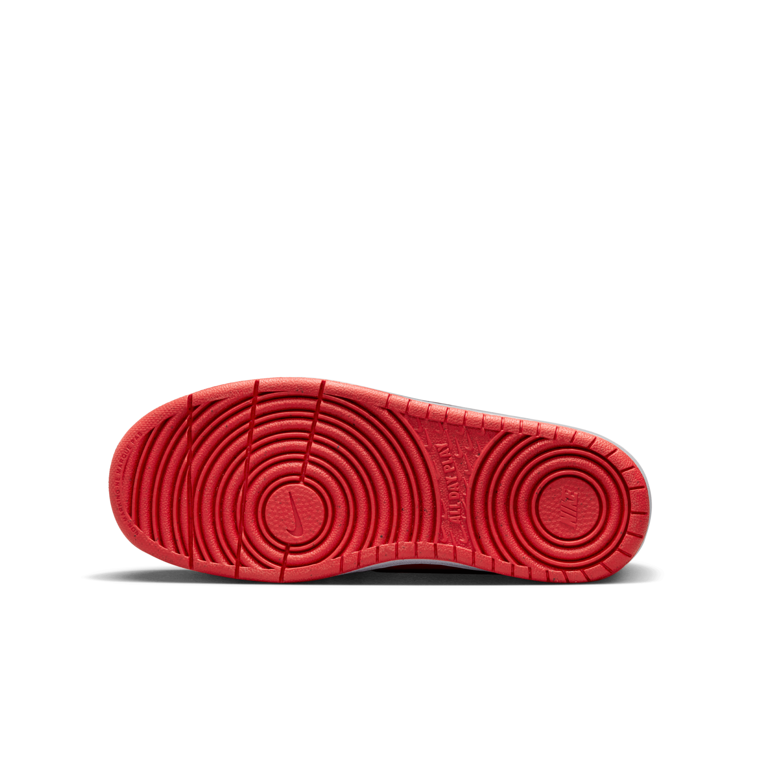 Nike Court Borough Low Recraft GS 'Black University Red' DV5456-600