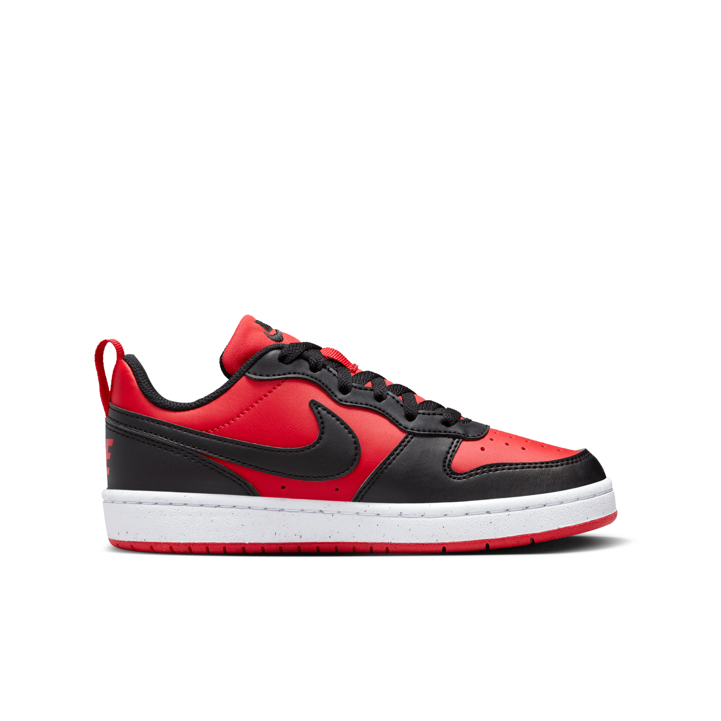 Nike Court Borough Low Recraft GS 'Black University Red' DV5456-600