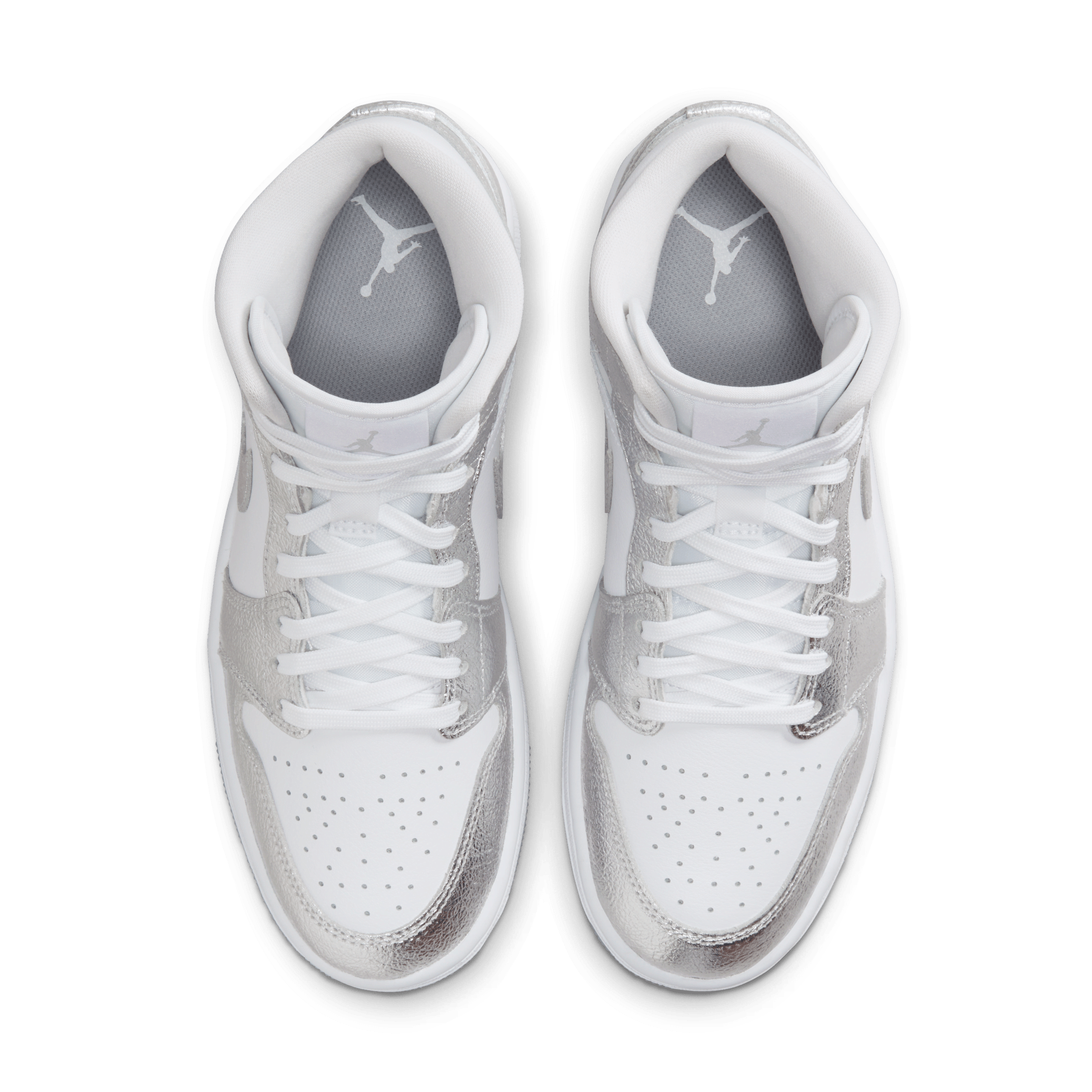 Air Jordan 1 Mid SE 'Metallic Silver' FN5031-100