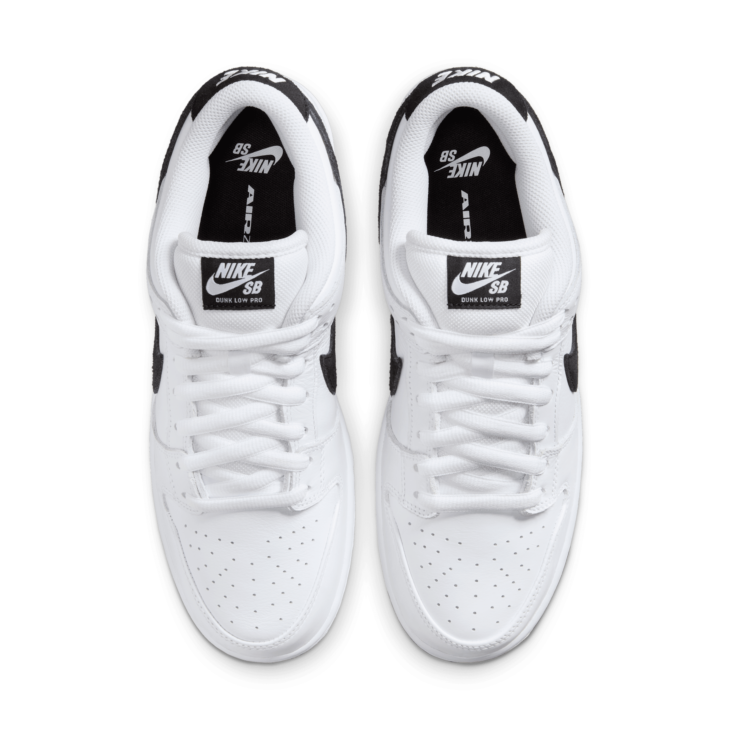 Nike SB Dunk Low Pro 'White & Black' HF3704-100