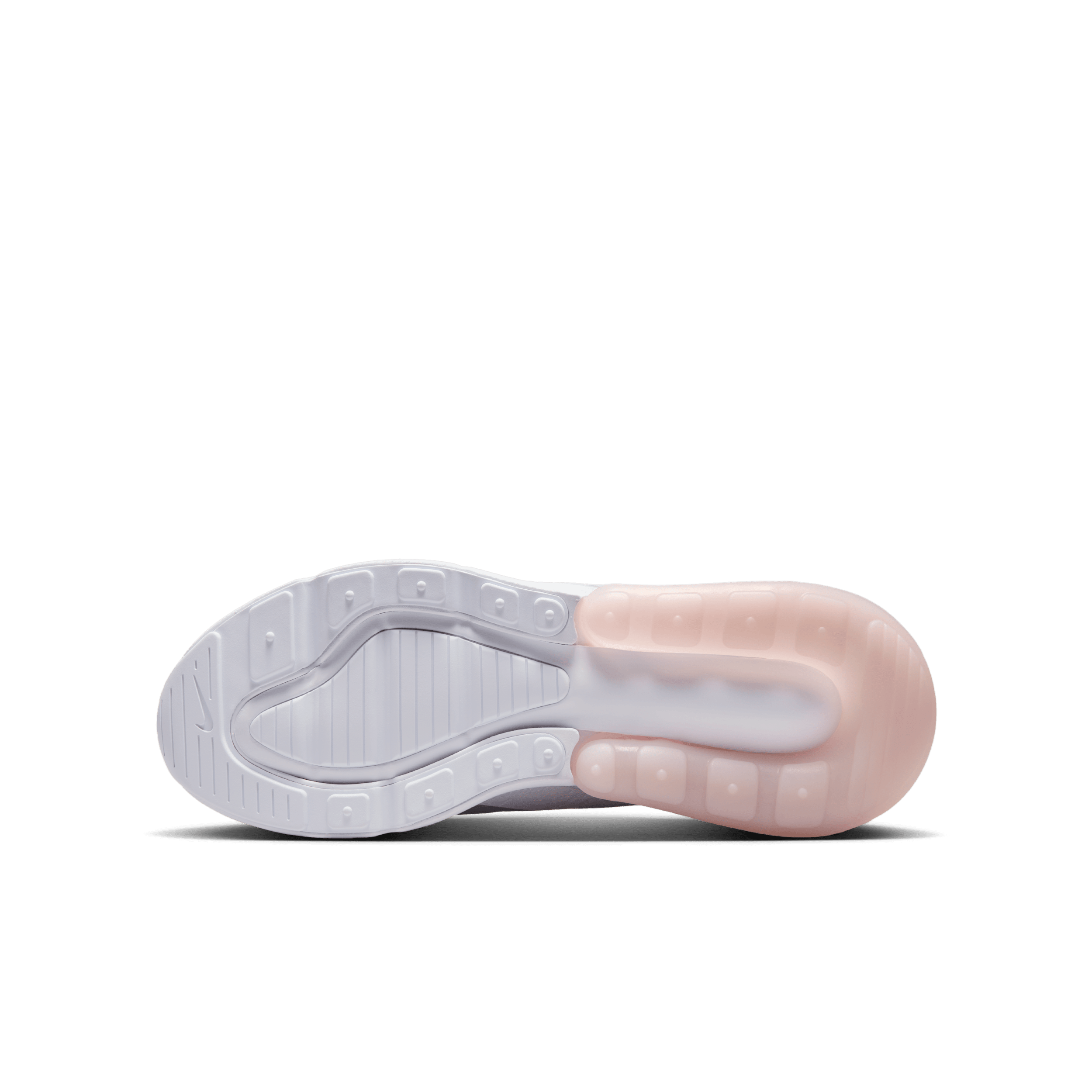 Nike Air Max 270 White Light Smoke Grey Pink Foam (GS) 943345-122