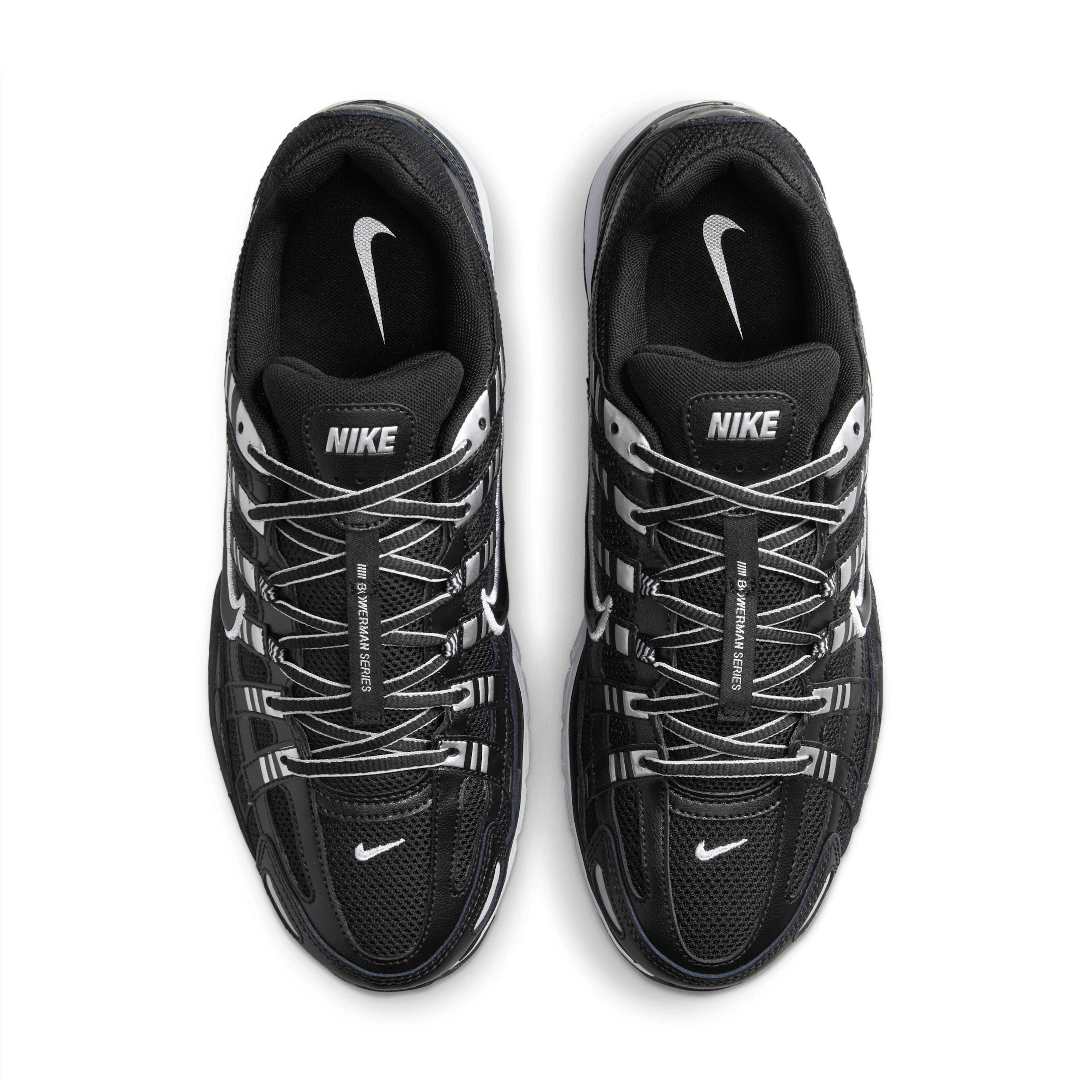 Nike P-6000 'Black & Metallic Silver' CD6404-026