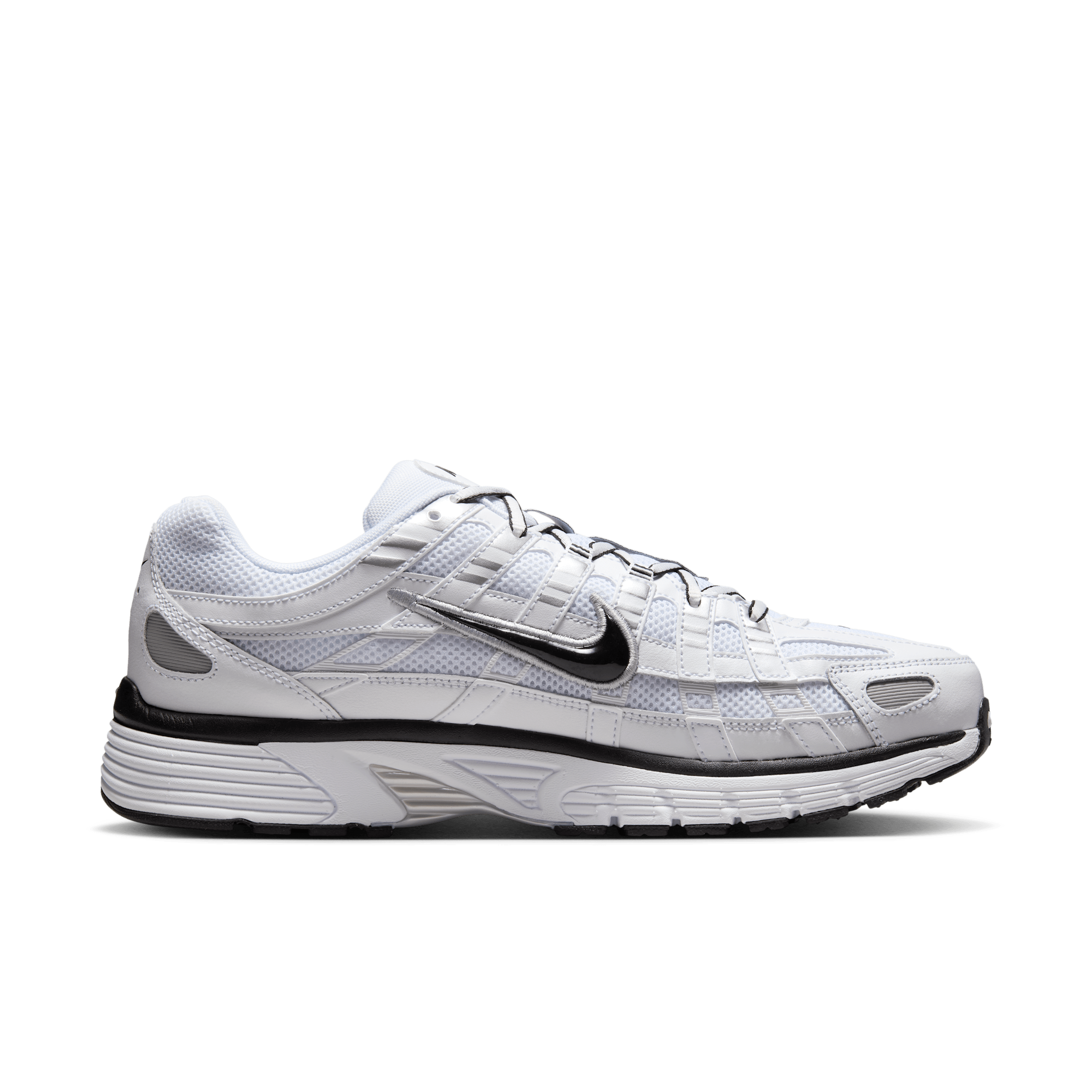 Nike P-6000 'White & Metallic Silver' CD6404-107