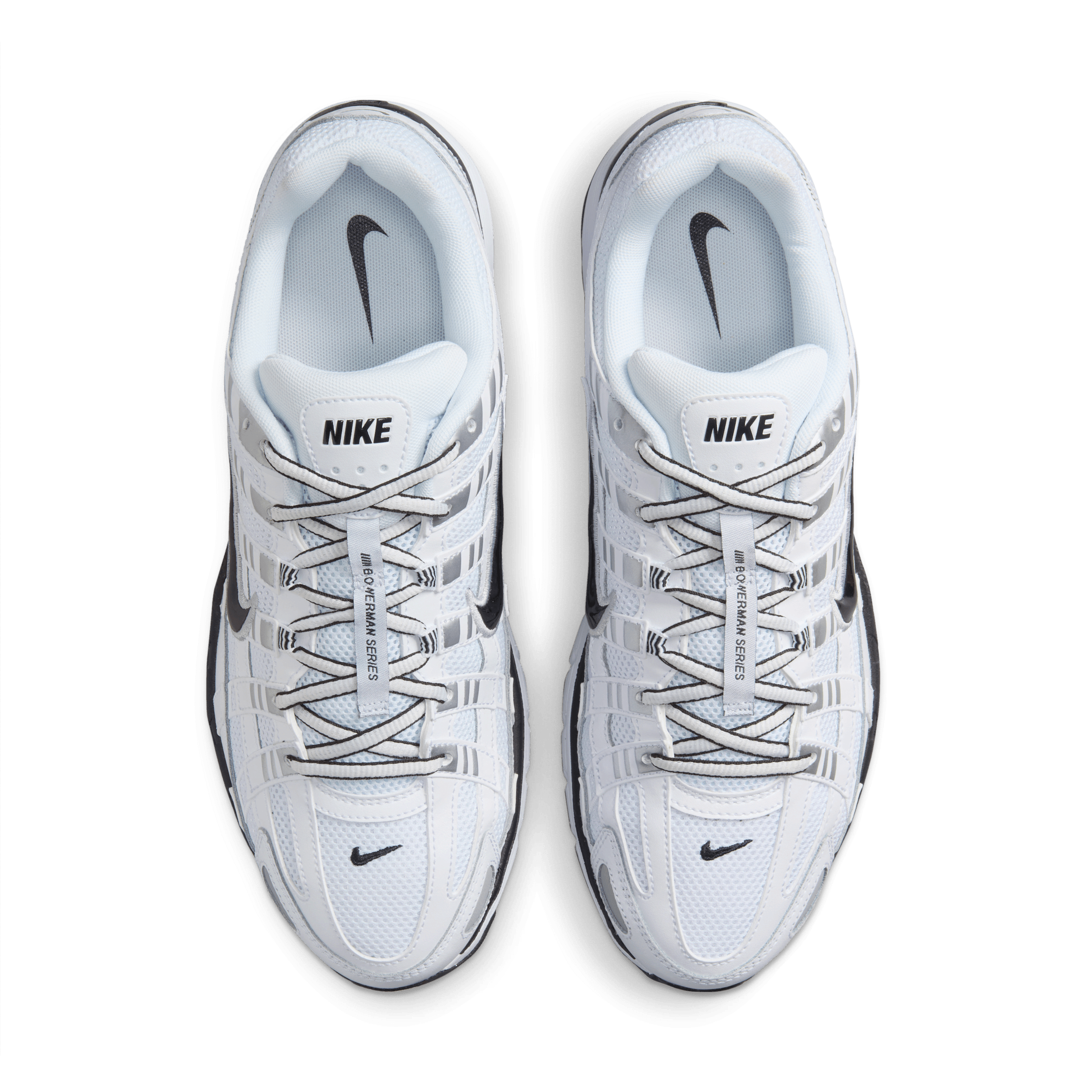 Nike P-6000 'White & Metallic Silver' CD6404-107