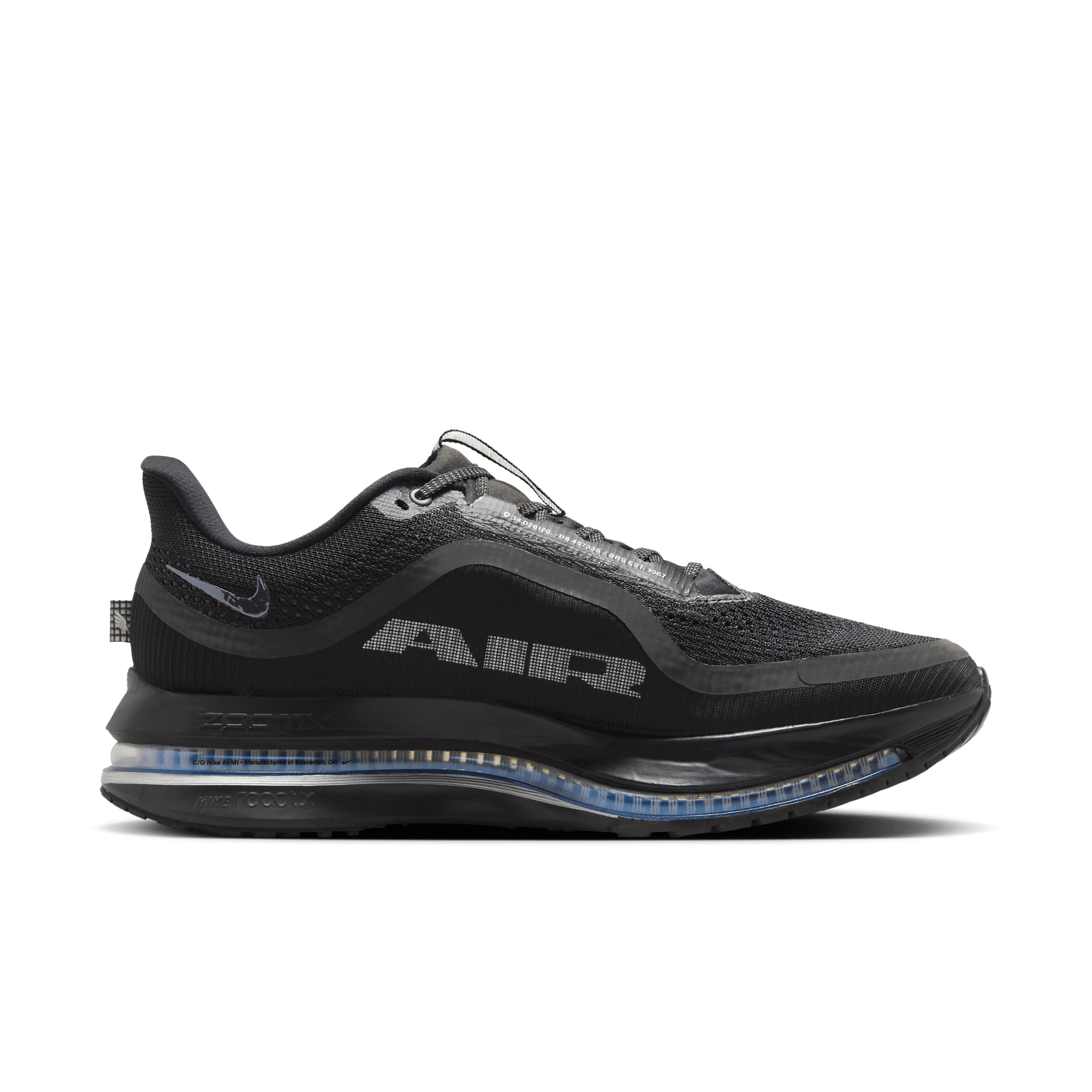 Nike Pegasus Premium 'Black & Metallic Silver' HQ2592-005