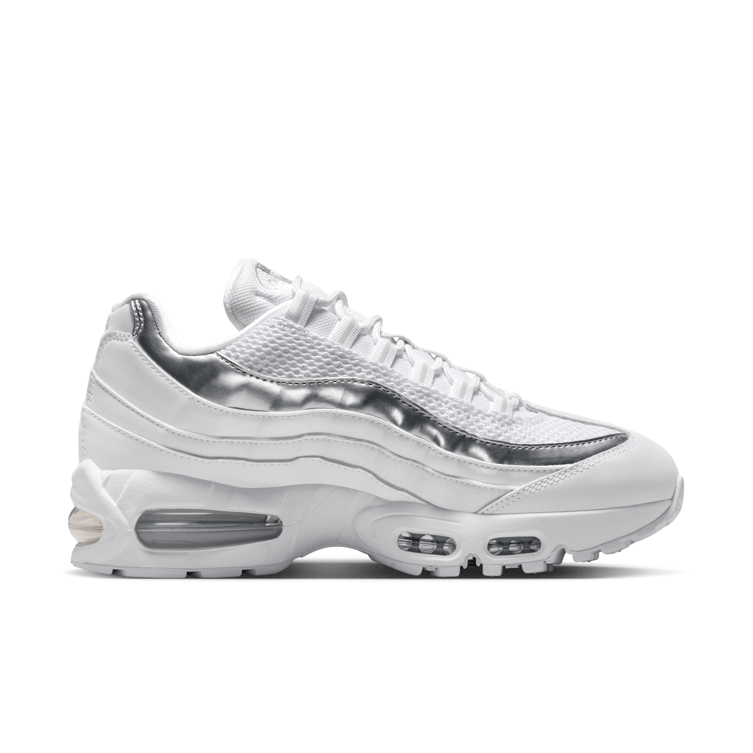 Nike Air Max 95 SE 'White & Metallic Silver' IR1129-100